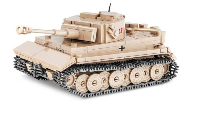 Cobi, Historical Collection WWII, PzKpfw VI Tiger 131, klocki, 340 elementów