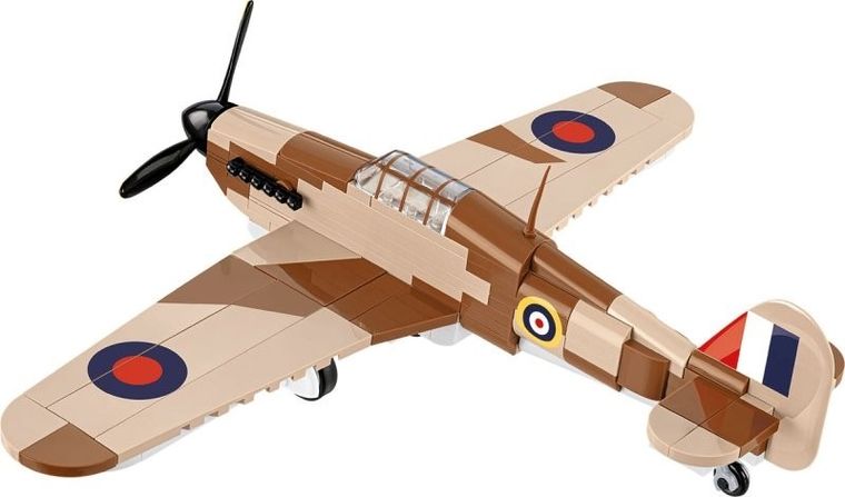 Cobi, Historical Collection WWII, Samolot Hawker Hurricane Mk.1, 1:48, klocki, 138 elementów