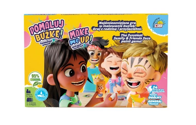 Cobi, Pomaluj buźkę! Zgadnij kim jestem! gra familijna