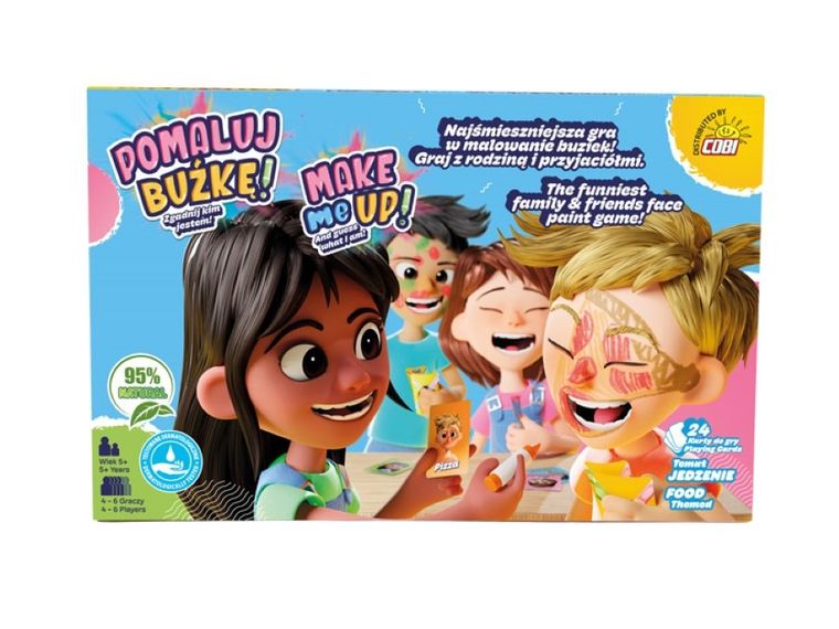 Cobi, Pomaluj buźkę! Zgadnij kim jestem! Jedzenie, gra familijna