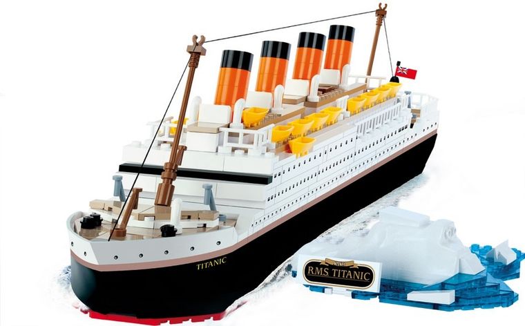 Cobi, R.M.S. Titanic, klocki, 500 elementów