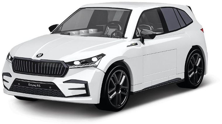 Cobi, Skoda Enyaq RS, klocki, 92 elementy