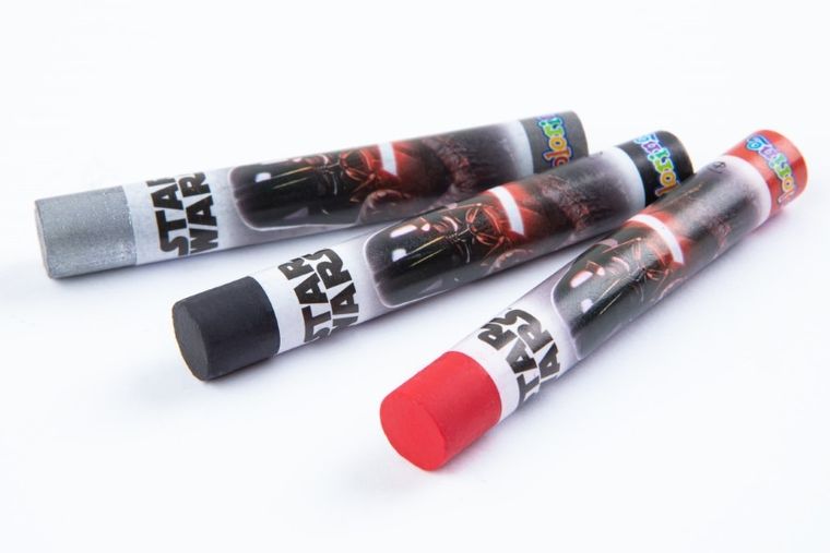 Colorino, Star Wars, pastele olejne, trójkątne, 12 kolorów