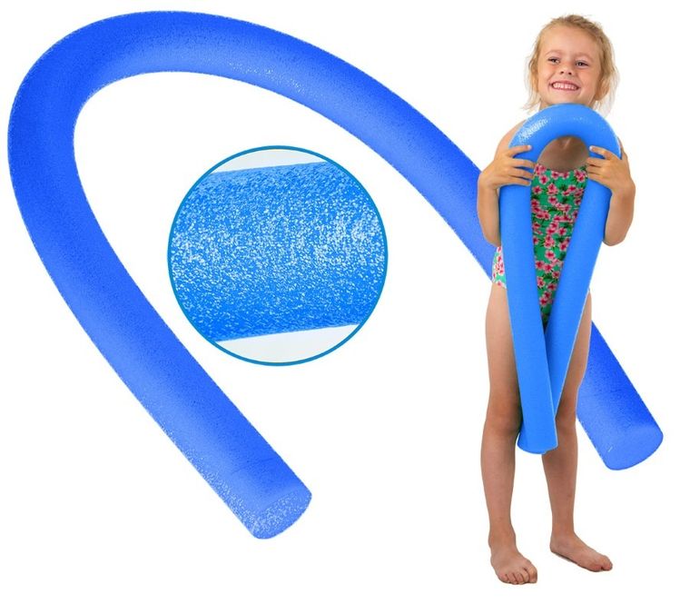 Comfy, noodle, makaron do nauki pływania, niebieski