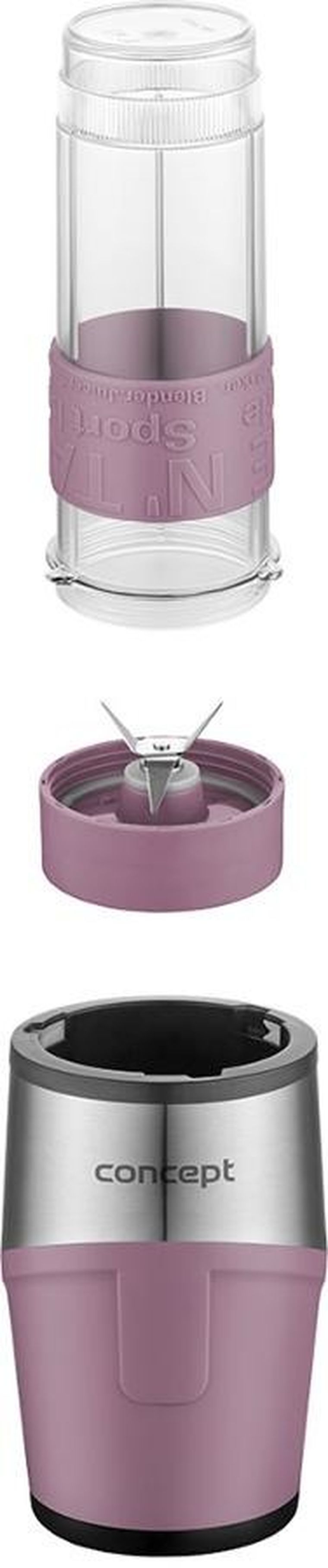 Concept, smoothie blender 500 w, dusty rose