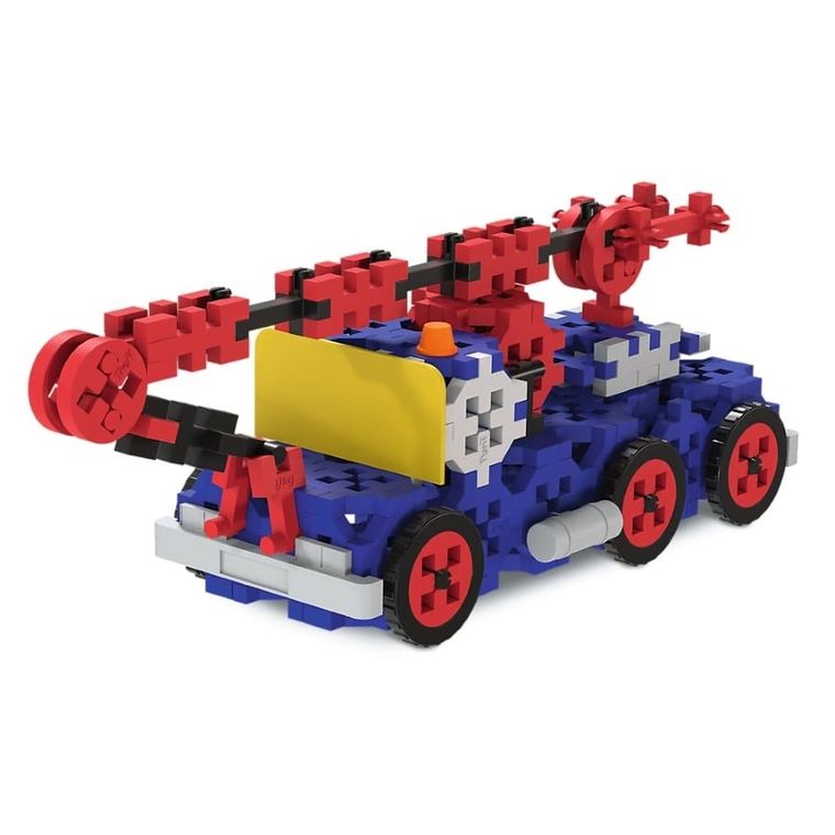 Connect, 3w1, Pojazdy budowlane, SUV z przyczepą, klocki konstrukcyjne, 236 elementów, 61979