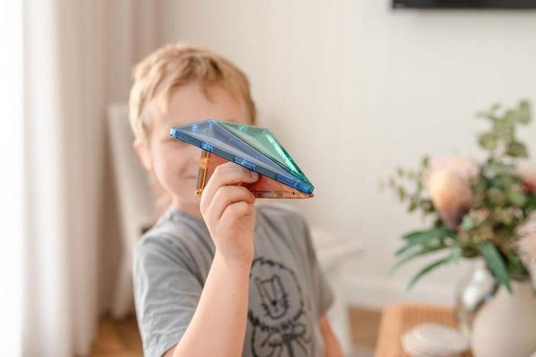 Connetix, Pastel Starter Pack, klocki magnetyczne, 64 elementów