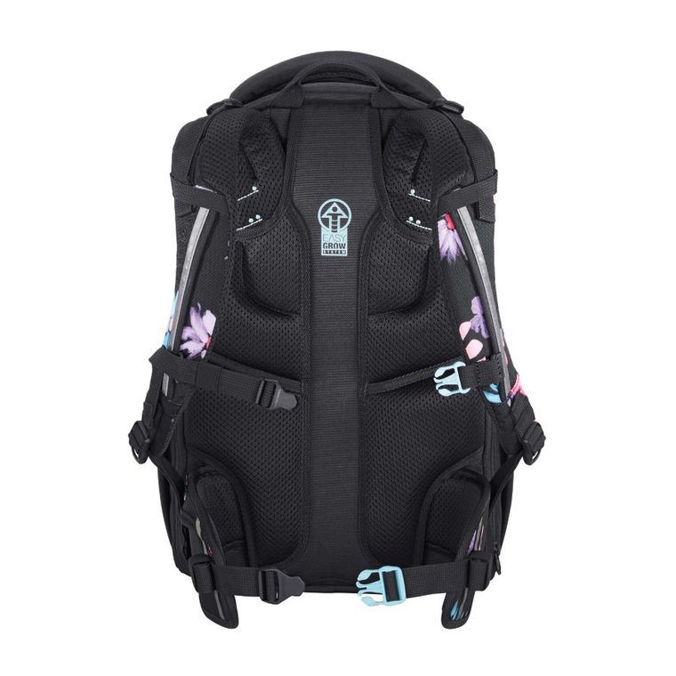 Coocazoo, Porter, plecak szkolny, 5-komorowy, Floral Artnight