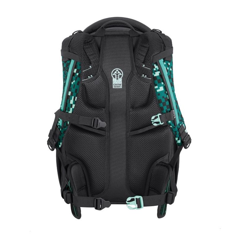 Coocazoo, Porter, plecak szkolny, 5-komorowy, Pixel Blox