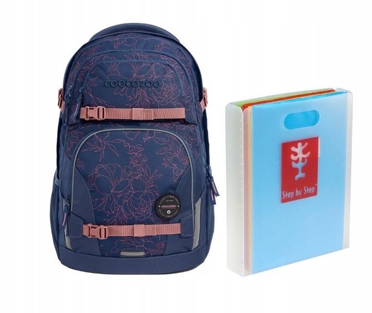 Coocazoo, Porter, plecak szkolny, 5-komorowy, Sweet Rose