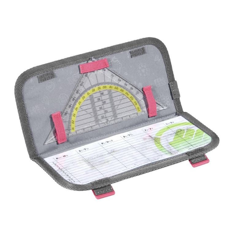 Coocazoo, ScaleRale, PencilDenzel II, piórnik, owalny, rozkładany, Soniclights Purple