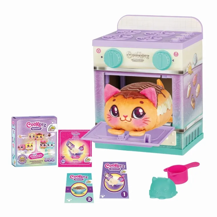 Cookeez Makery, Pieczone Ciasteczka, pachnąca maskotka z piekarnikiem