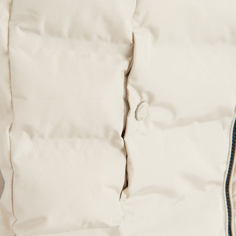 Cool Club, Bezrękawnik dziewczęcy, beżowy