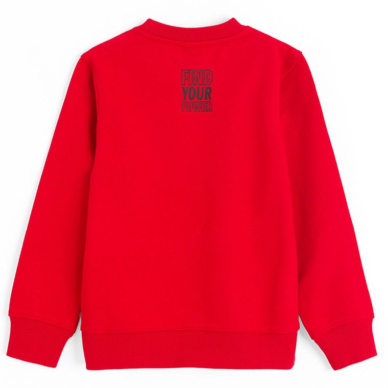 Cool Club, Bluza chłopięca, czerwona, Marvel Super Heroes