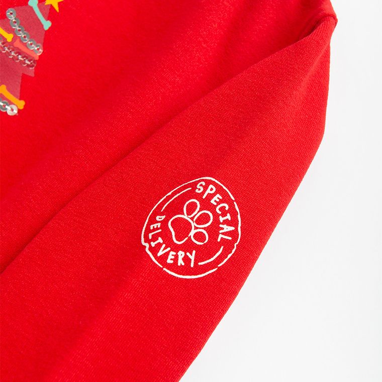 Cool Club, Bluza chłopięca, czerwona, Psi Patrol