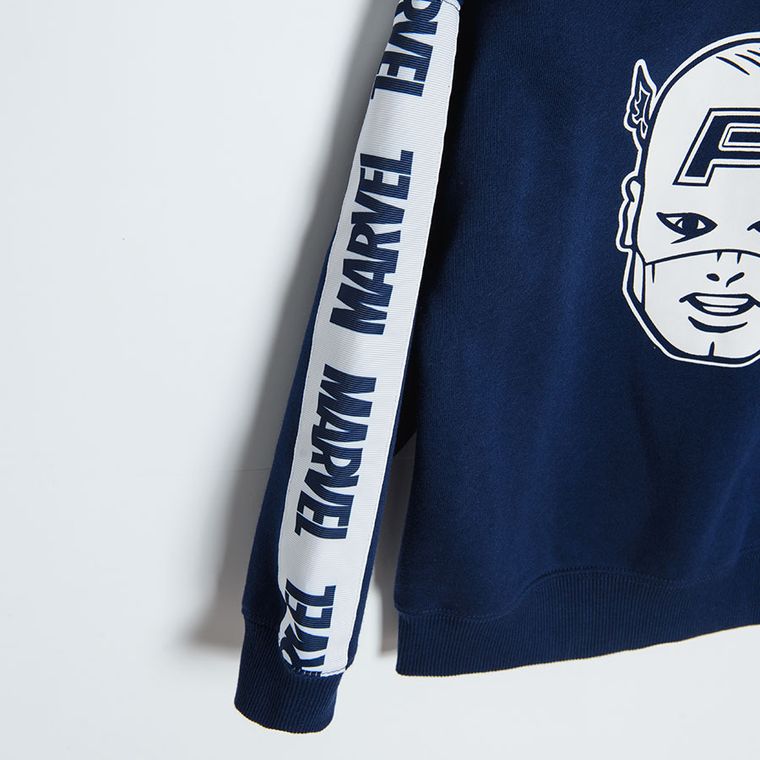 Cool Club, Bluza chłopięca, granatowa, Marvel Super Heroes