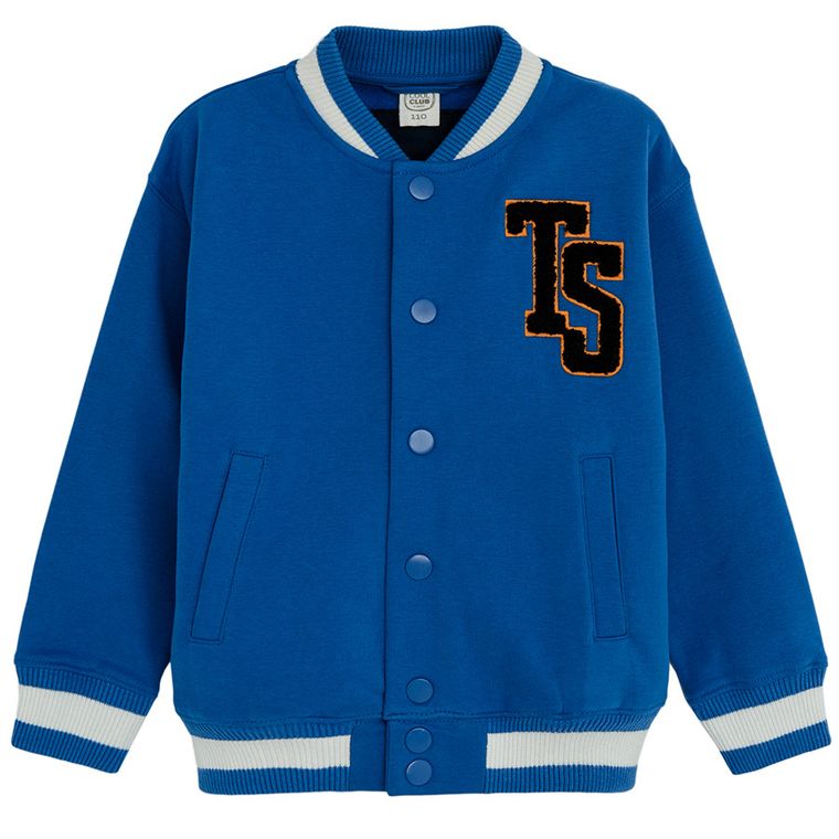 Cool Club, Bluza chłopięca, rozpinana, niebieska