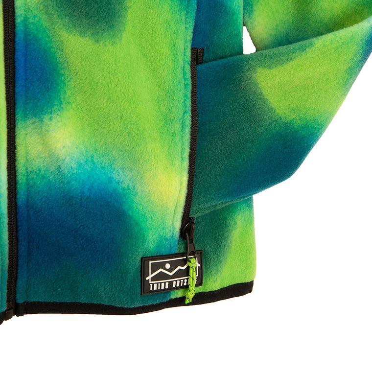 Cool Club, Bluza chłopięca, rozpinana, polarowa, zielona