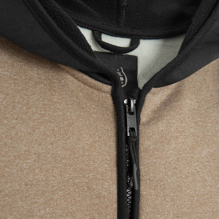 Cool Club, Bluza chłopięca z kapturem, rozpinana, czarno-brązowa