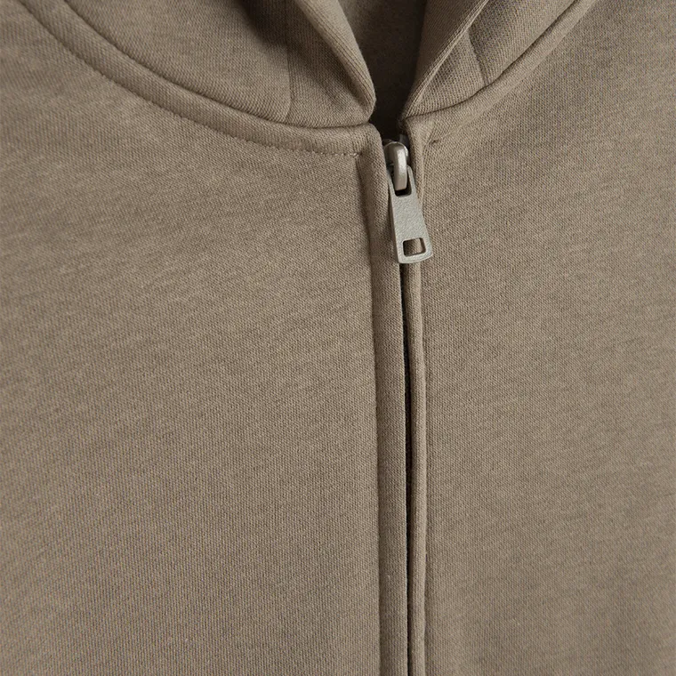 Cool Club, Bluza chłopięca z kapturem, rozpinana, ocieplana, brązowa