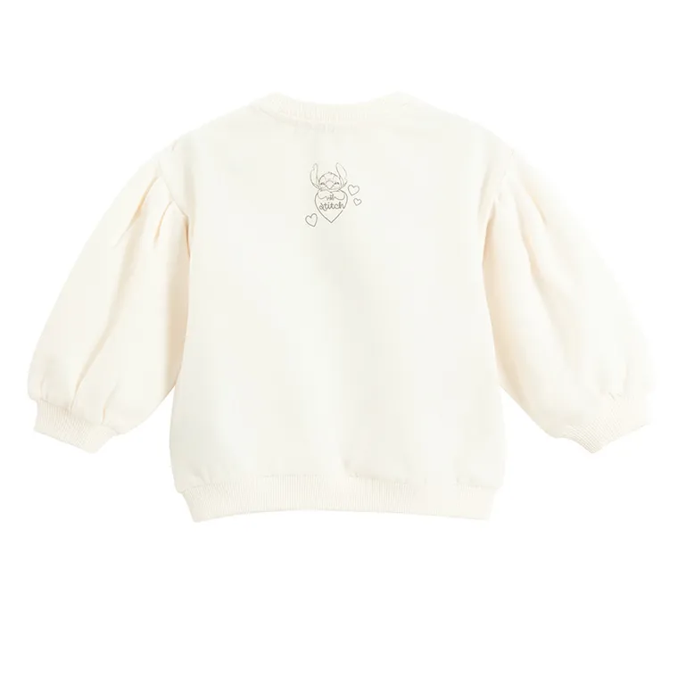 Cool Club, Bluza dziewczęca, biała, Lilo i Stitch