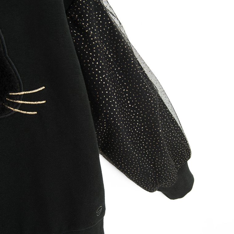 Cool Club, Bluza dziewczęca, czarna