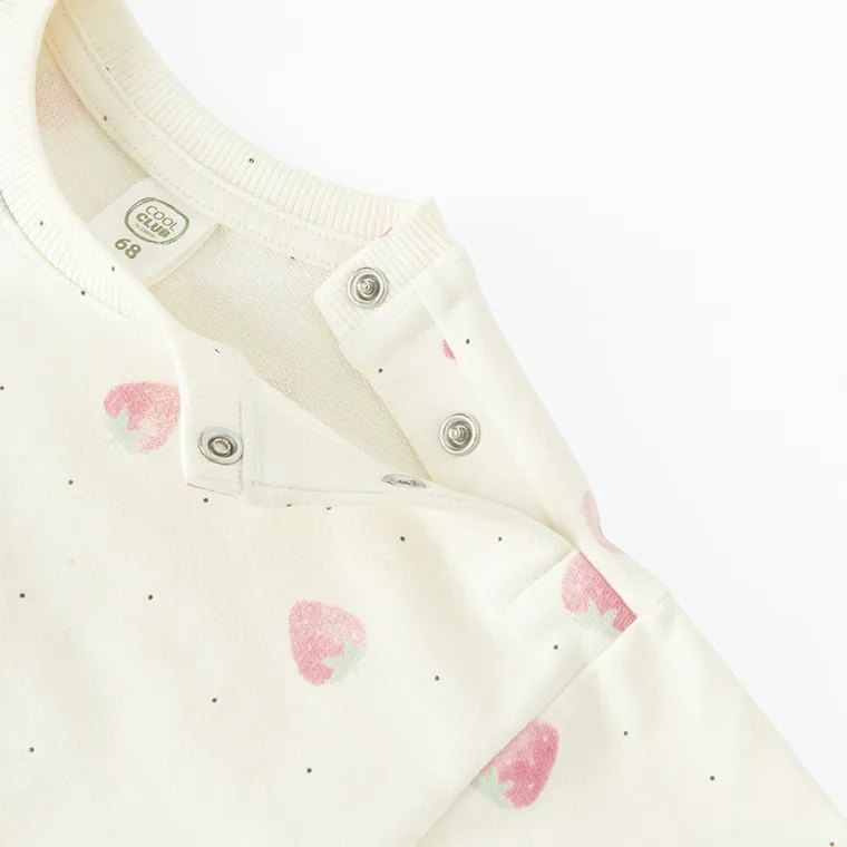 Cool Club, Bluza dziewczęca, ecru