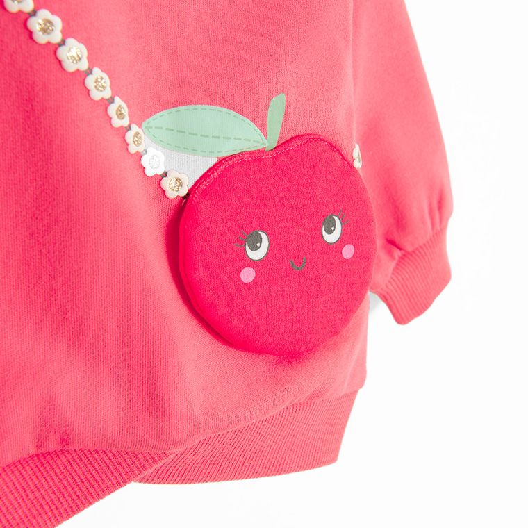 Cool Club, Bluza dziewczęca, koralowa