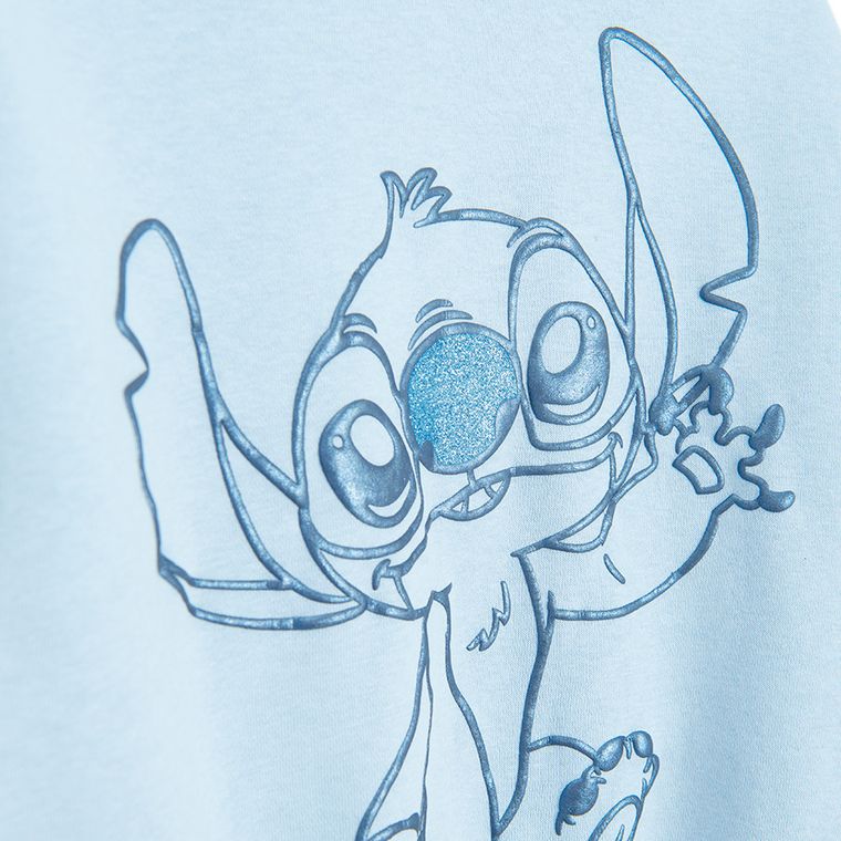 Cool Club, Bluza dziewczęca, niebieska, Lilo i Stitch