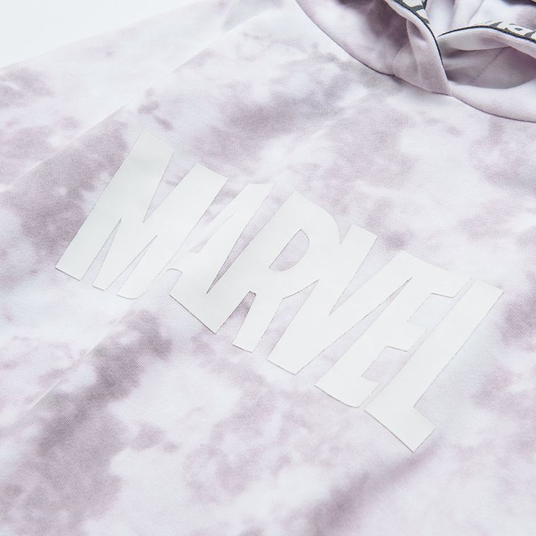 Cool Club, Bluza dziewczęca z kapturem, mix, tie dye, Marvel Super Heroes