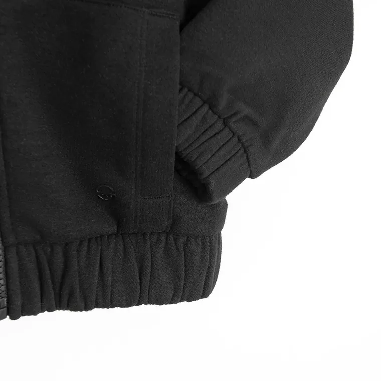 Cool Club, Bluza dziewczęca z kapturem, rozpinana, czarna