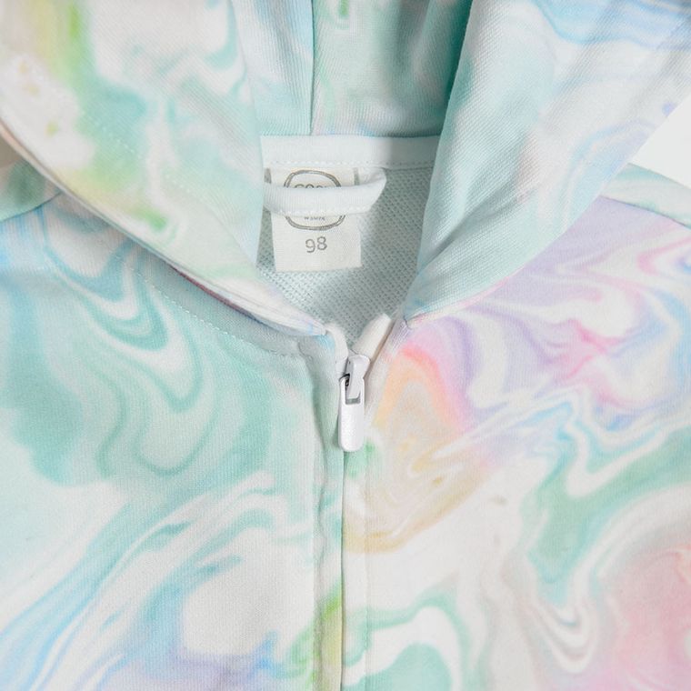 Cool Club, Bluza dziewczęca z kapturem, rozpinana, mix