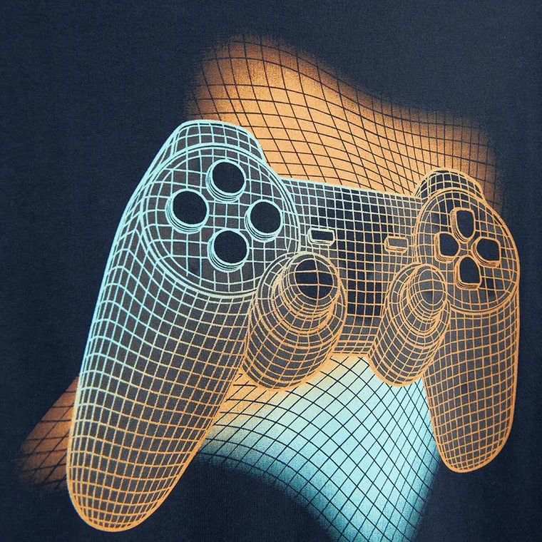 Cool Club, Bluzka chłopięca z długim rękawem, granatowa