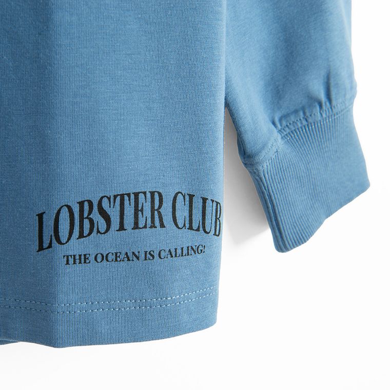 Cool Club, Bluzka chłopięca z długim rękawem, niebieska