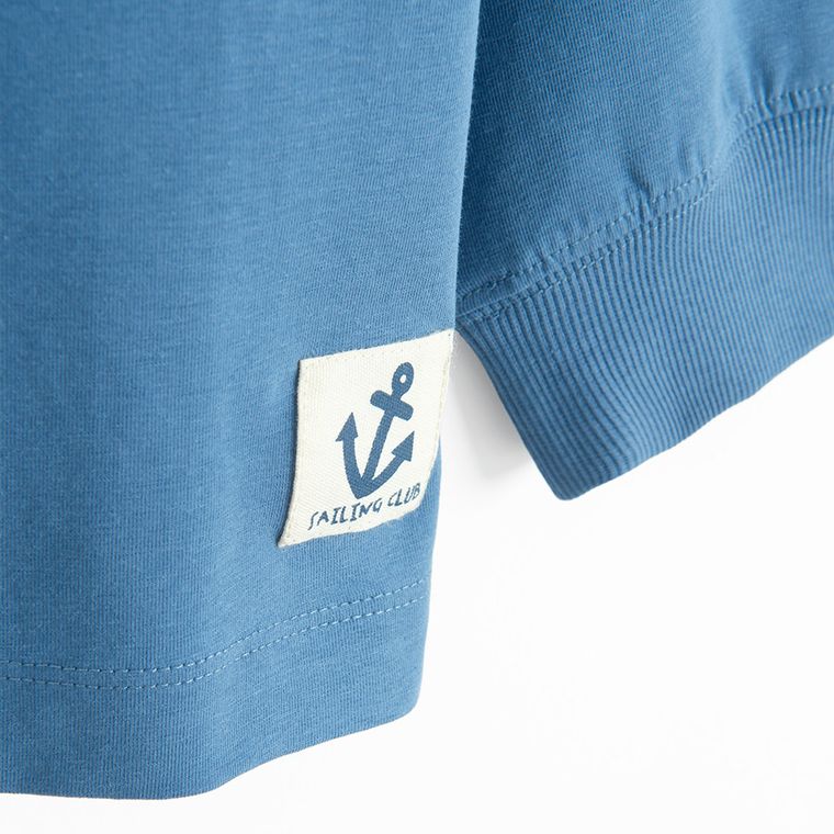 Cool Club, Bluzka chłopięca z długim rękawem, niebieska