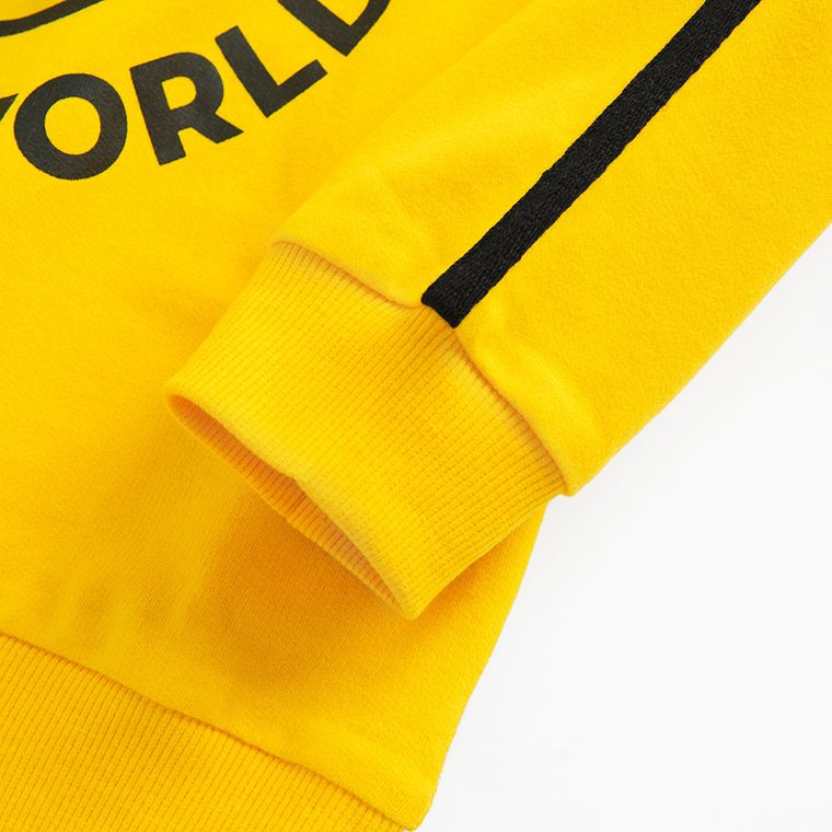 Cool Club, Bluzka chłopięca z długim rękawem, żółta, SmileyWorld