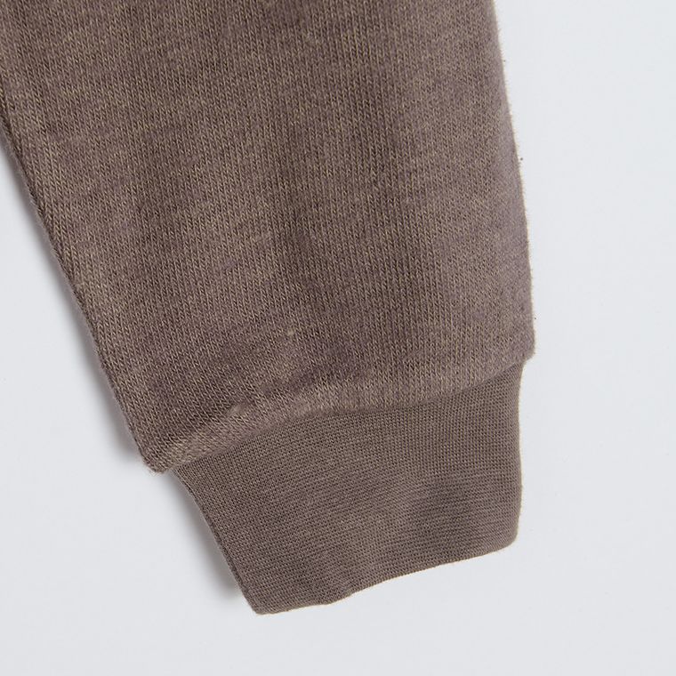 Cool Club, Bluzka dziewczęca z długim rękawem, brązowa