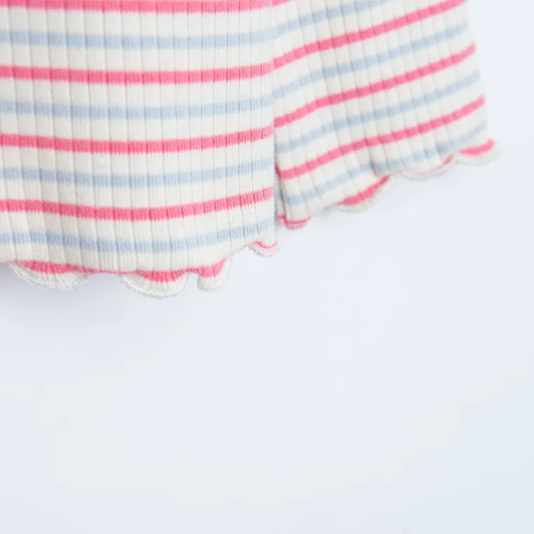 Cool Club, Bluzka dziewczęca z długim rękawem, prążkowana, mix