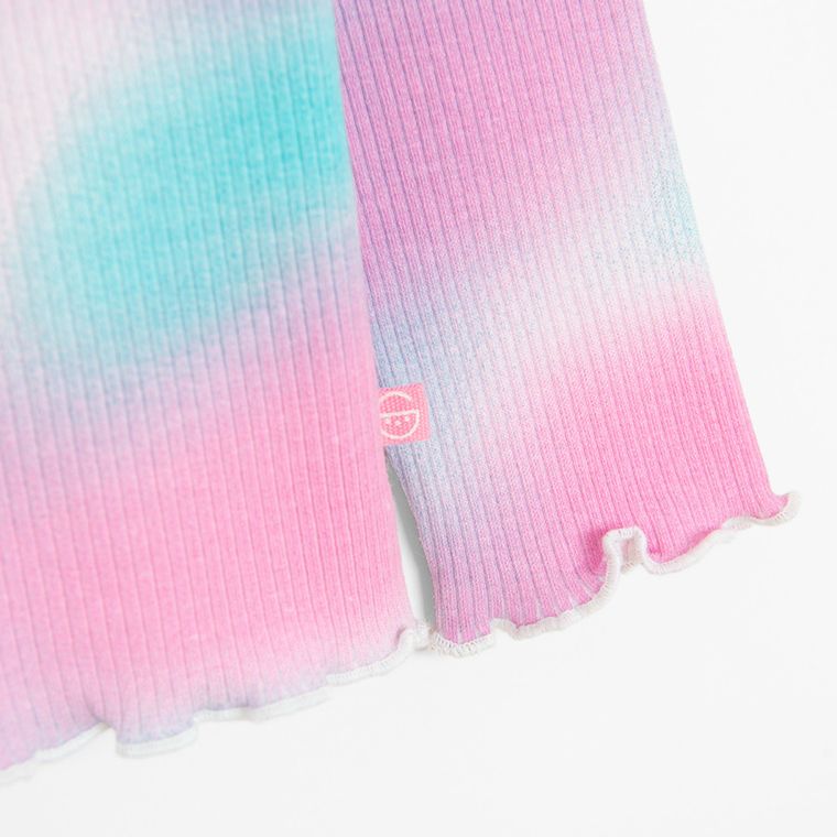 Cool Club, Bluzka dziewczęca z długim rękawem, prążkowana, mix