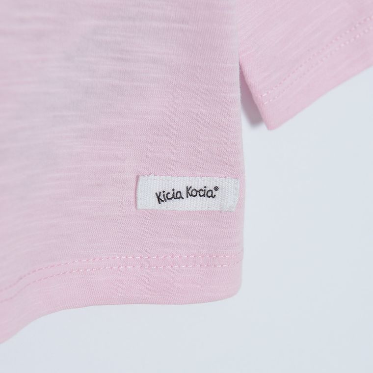 Cool Club, Bluzka dziewczęca z długim rękawem, różowa, Kicia Kocia