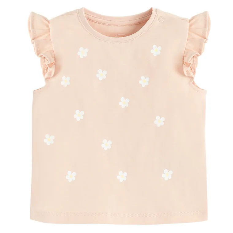 Cool Club, Bluzka dziewczęca z krótkim rękawem, mix, zestaw, 2 szt.