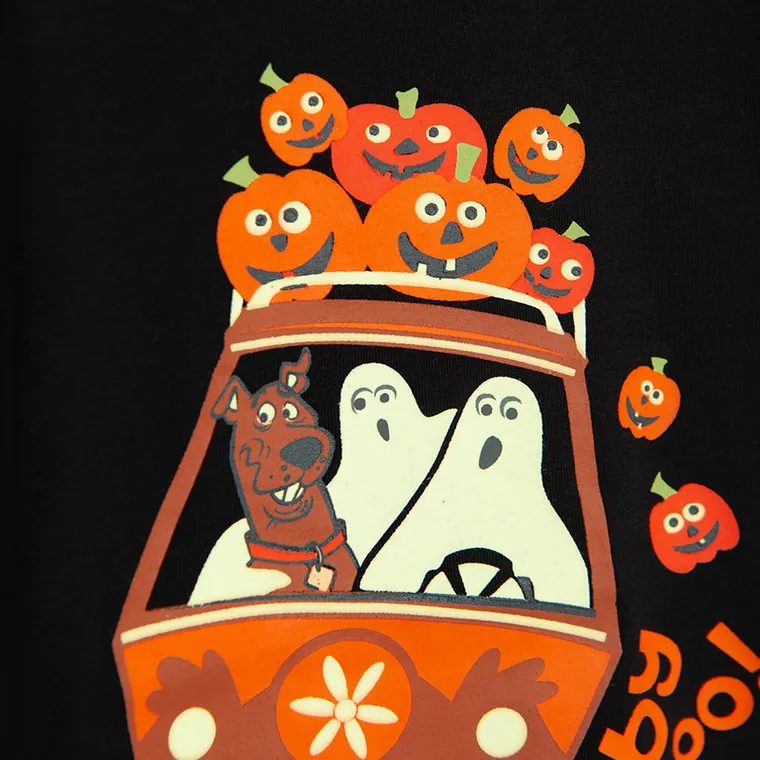 Cool Club, Body chłopięce z długim rękawem, czarne, Scooby-Doo