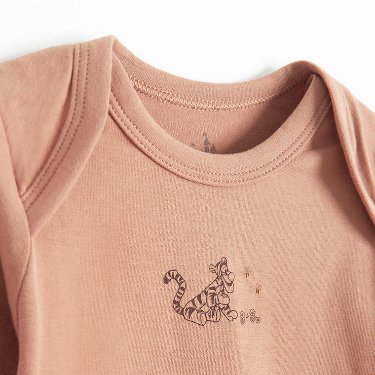 Cool Club, Body chłopięce z długim rękawem, mix, zestaw, 3 szt., Kubuś Puchatek