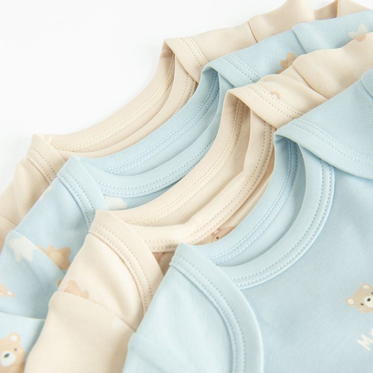 Cool Club, Body chłopięce z długim rękawem, mix, zestaw, 4 szt.