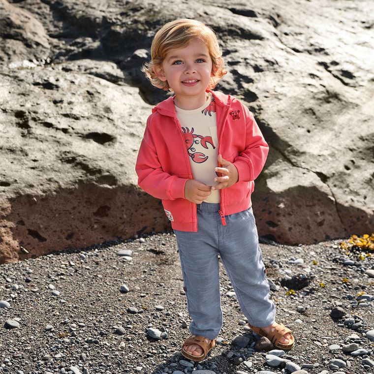 Cool Club, Body chłopięce z krótkim rękawem, beżowe