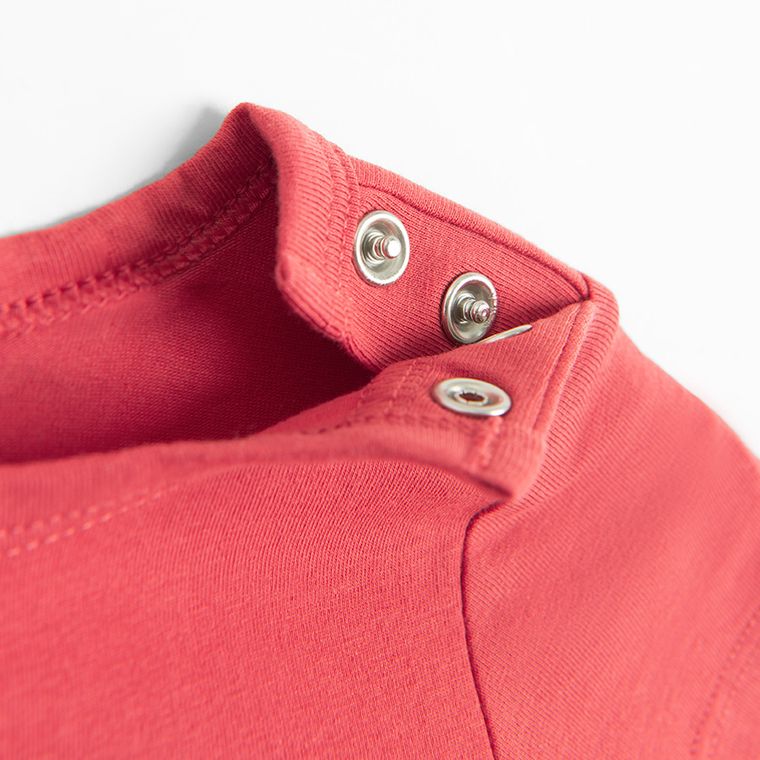 Cool Club, Body chłopięce z krótkim rękawem, czerwone