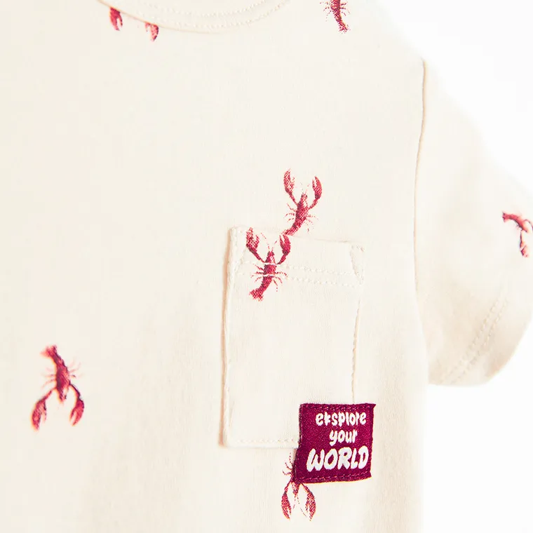 Cool Club, Body chłopięce z krótkim rękawem, mix, zestaw, 2 szt.