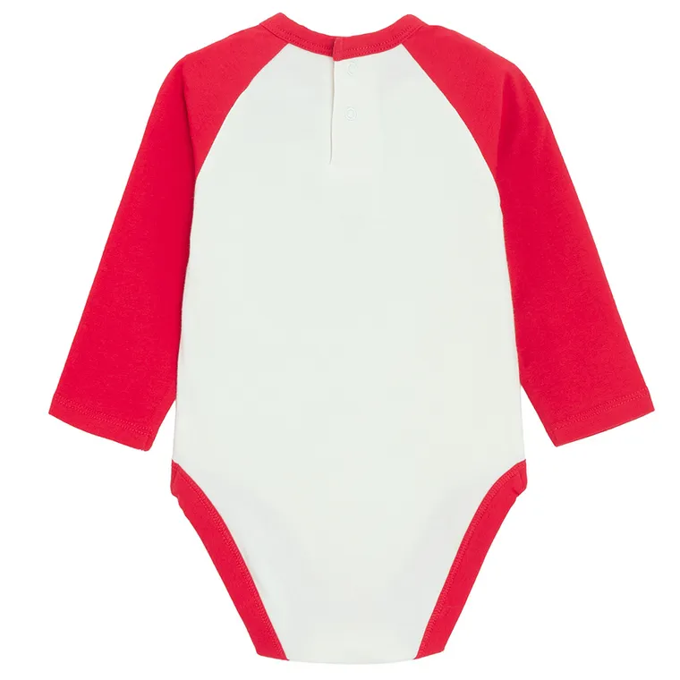 Cool Club, Body dziecięce z długim rękawem, białe, Garfield