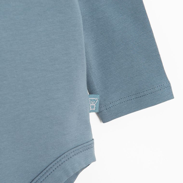 Cool Club, Body dziewczęce z długim rękawem, niebieskie