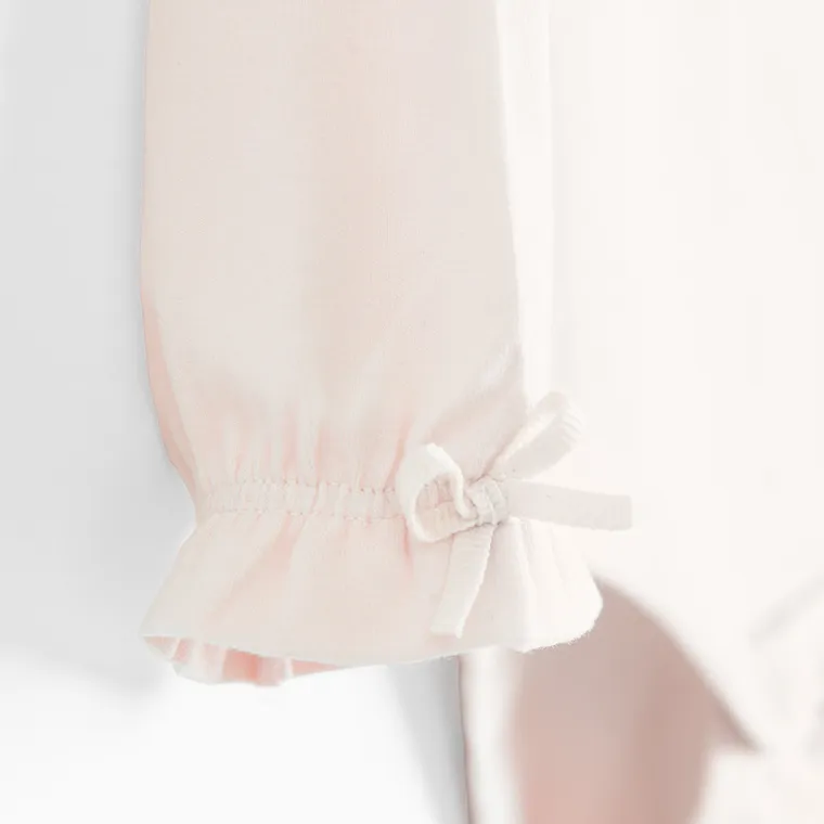 Cool Club, Body dziewczęce z długim rękawem, różowe